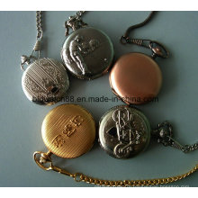 Custom Made Antique Quartz Pocket Watch Chain